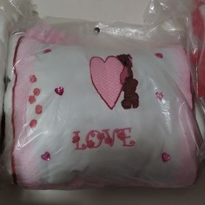 Embroider Bear Pillow